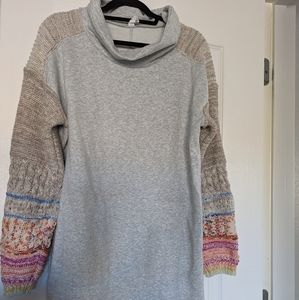 Daily Practice Grey Sweater Dress L